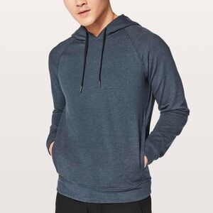 Lululemon City Sweat Pullover Hoodie Men’s Small Heathered True Navy MSRP $128